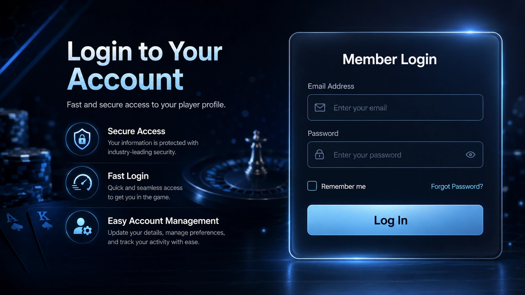 Golden Genie login process